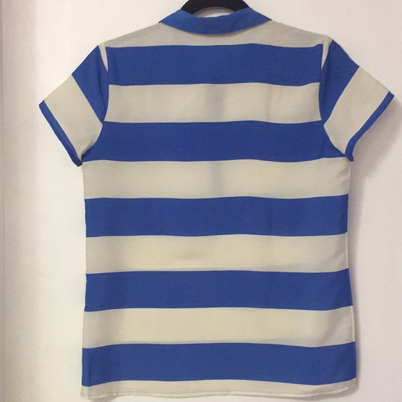 Loft Striped Women’s Blouse Nautical - Picture 3 of 6